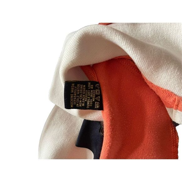 Kani Gold Mens Multi-Color Striped Short-Sleeve Polo Shirt Extra Large - Picture 3 of 12